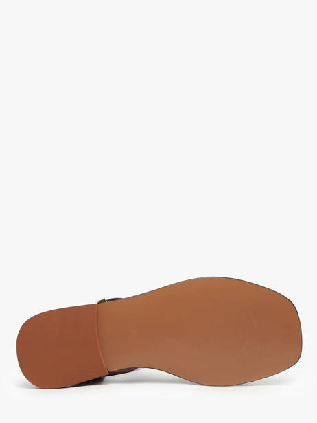 Sandalen Daphne Uit Leder Nuyou Bruin women 11013 ander zicht 4